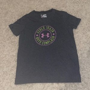Gray Under Armour T-Shirt